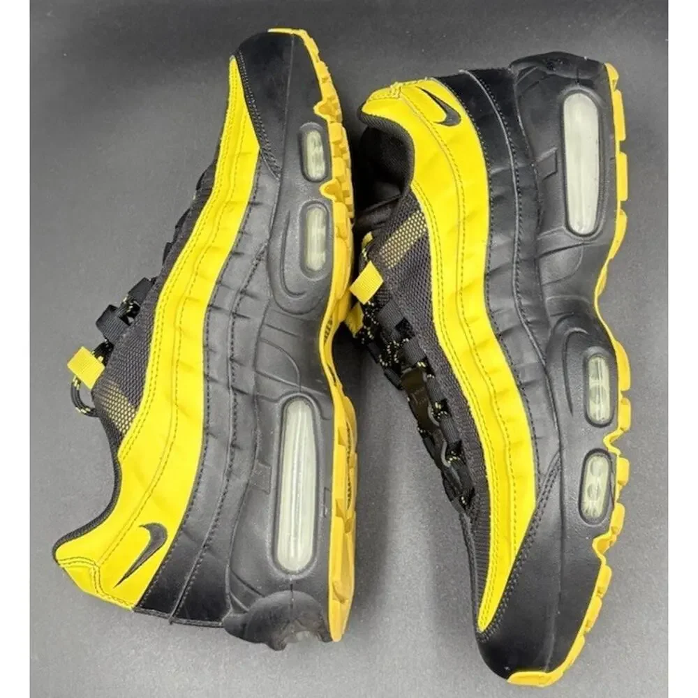 Men's Nike Air Max 95 Frequency Pack  Size 8 Black/Yellow